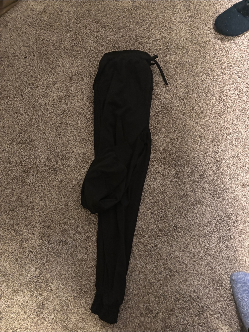 Black joggers